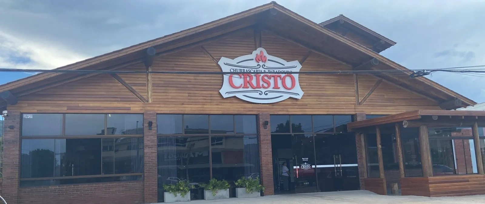 Fachada da Churrascaria e Paradouro Cristo
